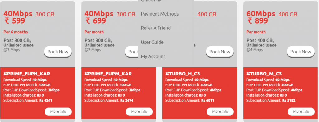 Tikona plan in Bangalore
