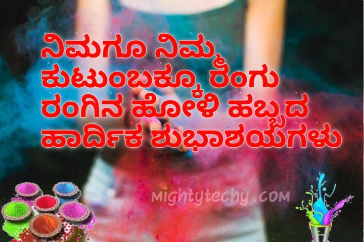holi status in Kannada