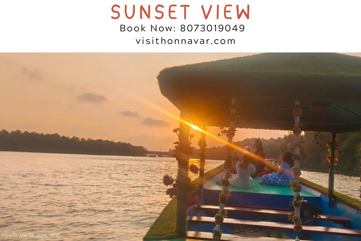 Early morning light over Honnavar backwaters